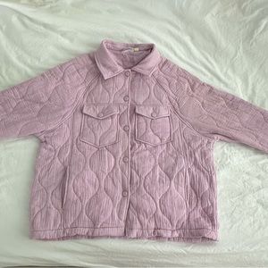 Pink Quilted Jacket